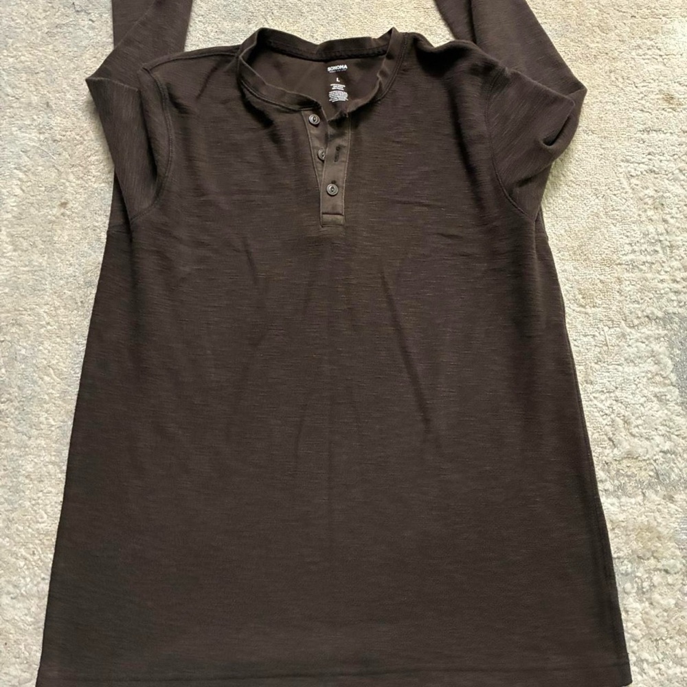 Sonoma Longsleeve Button Shirt Size Large